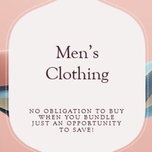 Men's clothing